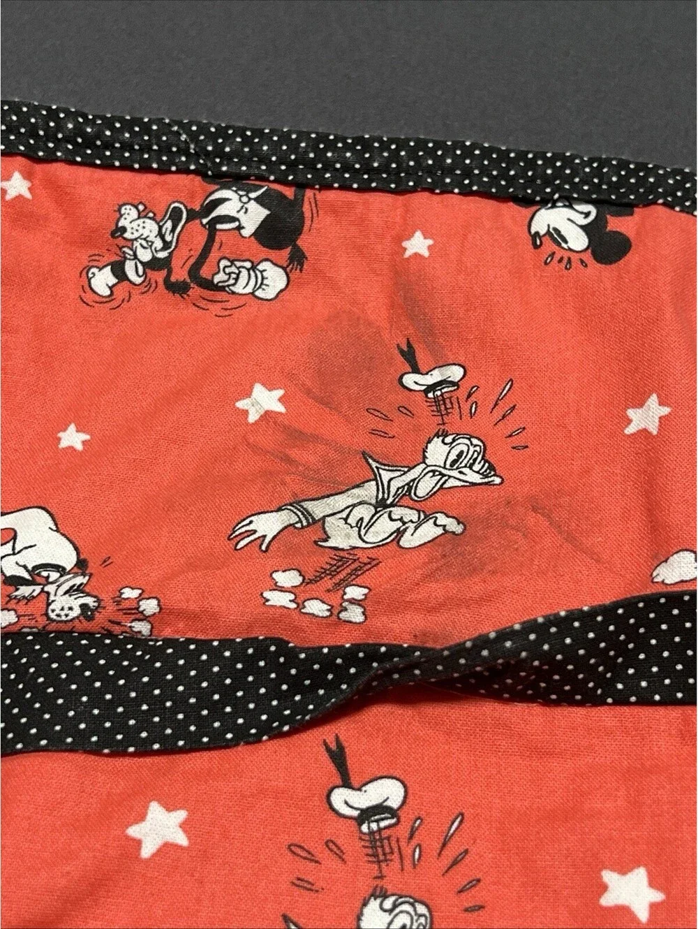Project Linus Mickey Donald Goofy And Pluto Vintage 1990’s Baby Quilt 48”X40”